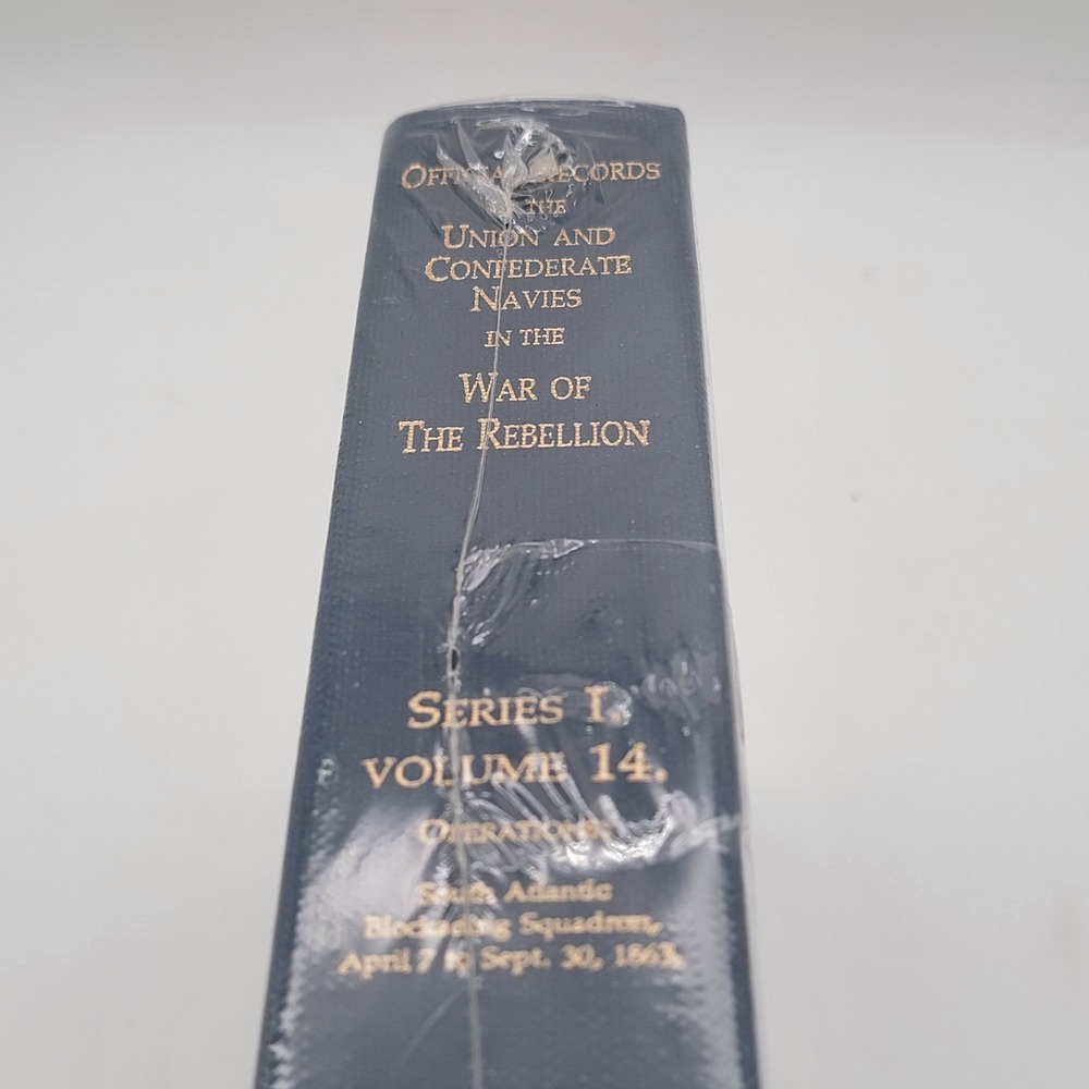 Official Records Union Confederate Navies Series I Vol 14 HC Factory Sealed NEW